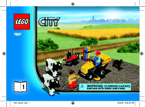 Priročnik Lego set 7637 City Kmetija