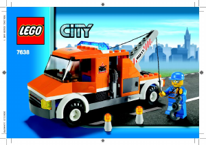 Manual Lego set 7638 City Tow truck