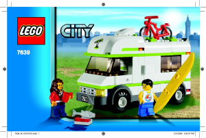 Manual Lego set 7639 City Camper