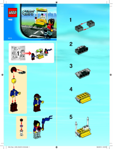 Manual de uso Lego set 7643 City Avión de acrobacias