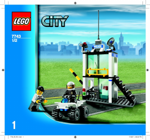 Handleiding Lego set 7743 City Politievrachtwagen