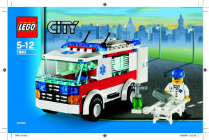 Hướng dẫn sử dụng Lego set 7890 City Xe cứu thương