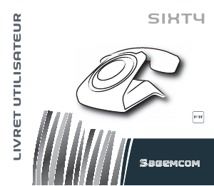 Mode d’emploi Sagemcom Sixty Téléphone