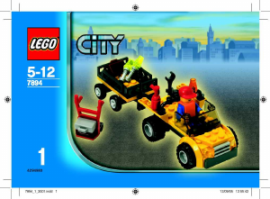 Használati útmutató Lego set 7894 City Repülőtér