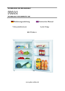 Manual PKM KS 173.0A++ Refrigerator