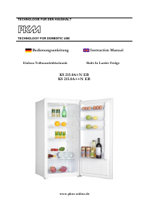 Manual PKM KS 215.0A++N EB Refrigerator