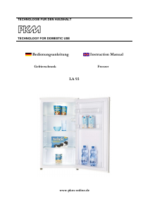 Manual PKM LA 93 Refrigerator
