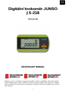 Handleiding Junso JS-218 Stappenteller