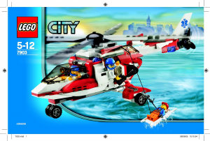 Manuale Lego set 7903 City Elicottero di salvataggio