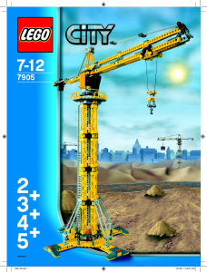 Manual Lego set 7905 City Building crane