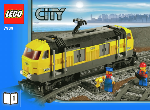 Bedienungsanleitung Lego set 7939 City Güterzug