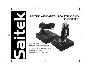 Handleiding Saitek X45 Gamecontroller