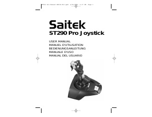Handleiding Saitek ST290 Pro Gamecontroller