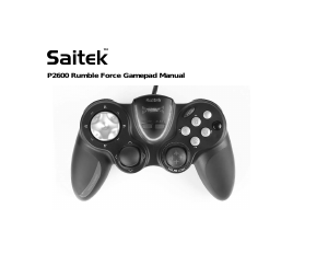 Handleiding Saitek P2600 Gamecontroller