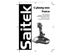 Handleiding Saitek Cyborg Evo Force Gamecontroller