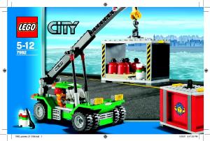 Manual Lego set 7992 City Container stacker
