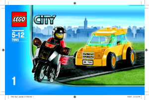 Manual Lego set 7993 City Service station