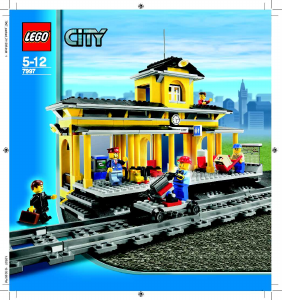 Manual de uso Lego set 7997 City Estación de tren
