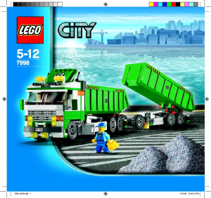 Manuale Lego set 7998 City Camion semirimorchio ribaltabile