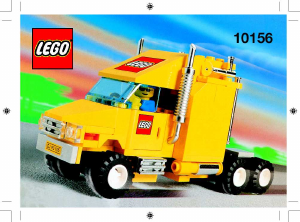 Bedienungsanleitung Lego set 10156 City LKW Truck gelb