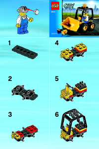 Manual de uso Lego set 30151 City Excavadora