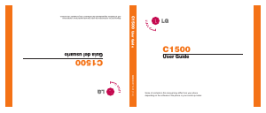 Bruksanvisning LG C1500 Mobiltelefon