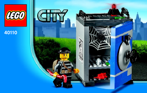 Handleiding Lego set 40110 City Kluis