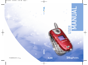 Bruksanvisning LG L200 Disney Mobiltelefon