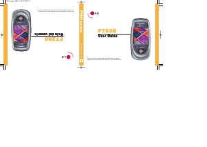 Bruksanvisning LG F7200 Mobiltelefon