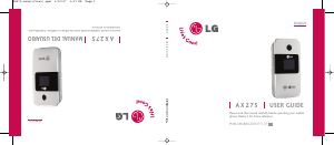 Bruksanvisning LG AX275 Mobiltelefon