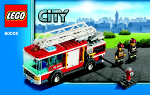 Bedienungsanleitung Lego set 60002 City Feuerwehrfahrzeug