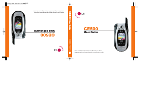 Manual de uso LG CE500 Teléfono móvil