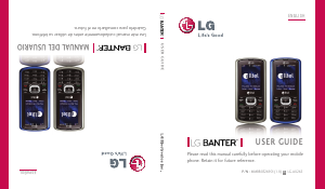 Manual LG AX265 Banter Mobile Phone