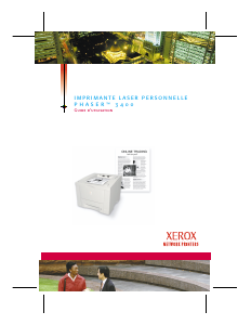 Mode d’emploi Xerox Phaser 3400 Imprimante