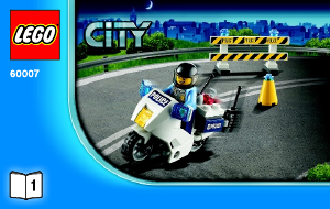 Bruksanvisning Lego set 60007 City Biljakt