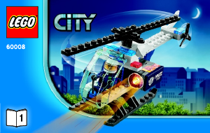 Mode d’emploi Lego set 60008 City Le Cambriolage du Musée