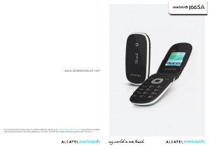 Bruksanvisning Alcatel One Touch 665A Mobiltelefon