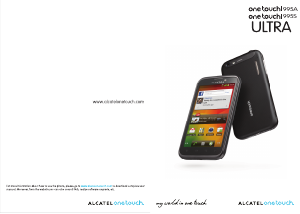 Bruksanvisning Alcatel One Touch 995S Ultra Mobiltelefon
