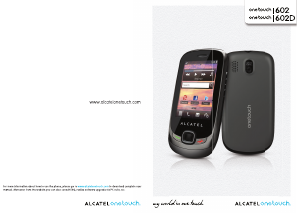 Bruksanvisning Alcatel One Touch 602D Mobiltelefon