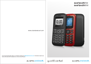 Bruksanvisning Alcatel One Touch 232 Mobiltelefon