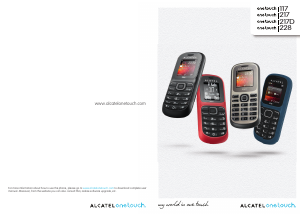 Bruksanvisning Alcatel One Touch 117 Mobiltelefon