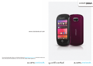 Handleiding Alcatel One Touch 888A Mobiele telefoon