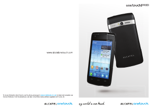 Handleiding Alcatel One Touch 992D Mobiele telefoon