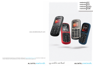 Handleiding Alcatel One Touch 217 Mobiele telefoon