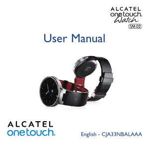 Manual Alcatel SM-02 One Touch Watch Smart Watch