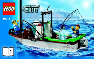 Manual Lego set 60015 City Coast guard plane