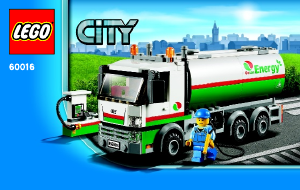 Manual Lego set 60016 City Tanker truck