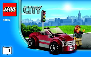Manual Lego set 60017 City Flatbed truck