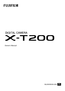Handleiding Fujifilm X-T200 Digitale camera