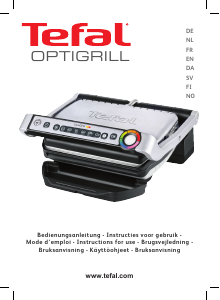 Bedienungsanleitung Tefal GC702D.HSE OptiGrill Kontaktgrill